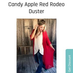 Red Rodeo duster
